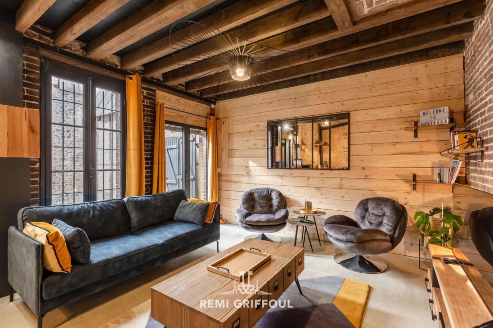 فيلا L'Atelier D'Elea 4 Terrace - Industrial-Chic In The Heart Of أونفلور المظهر الخارجي الصورة