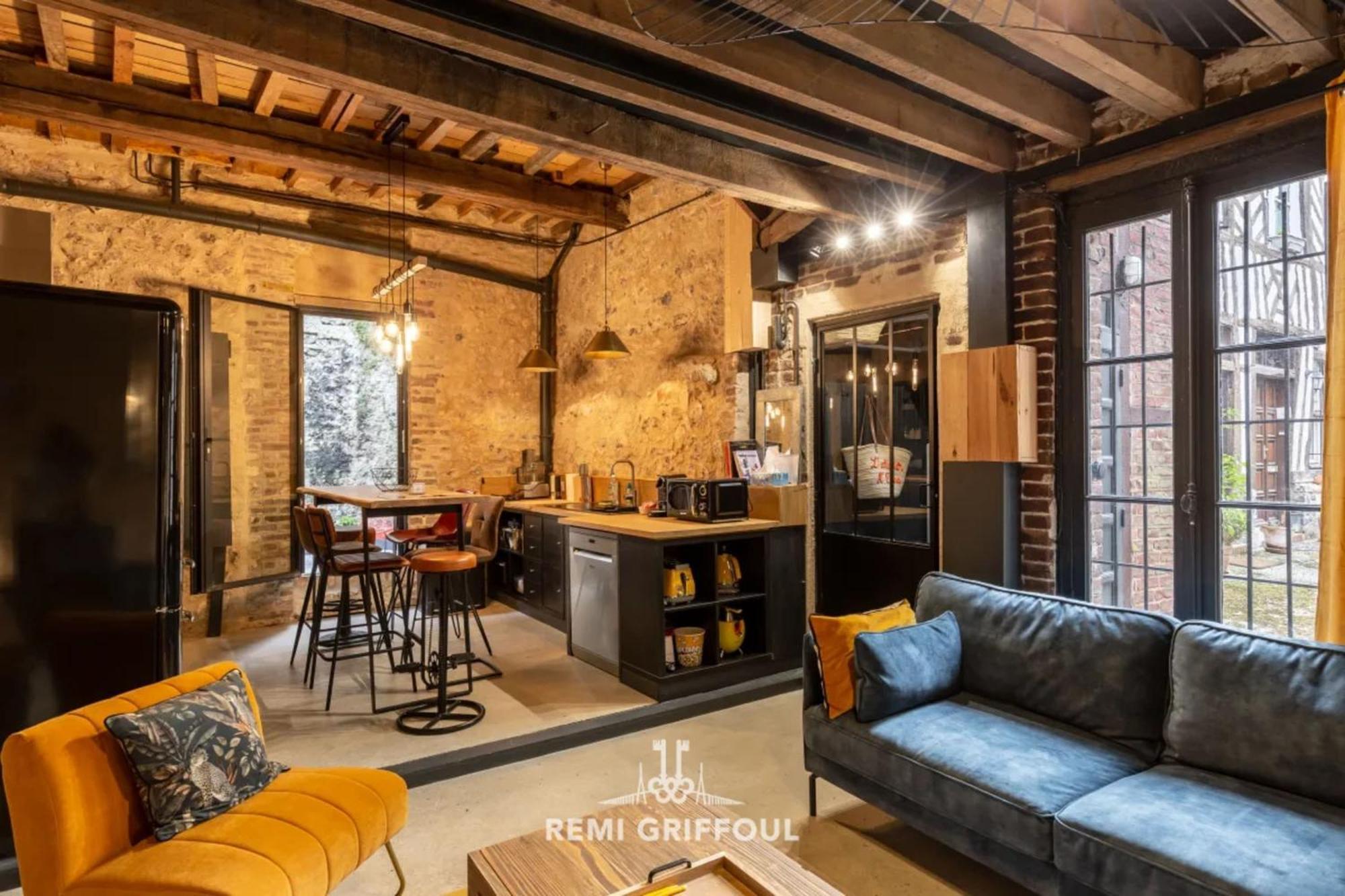 فيلا L'Atelier D'Elea 4 Terrace - Industrial-Chic In The Heart Of أونفلور المظهر الخارجي الصورة